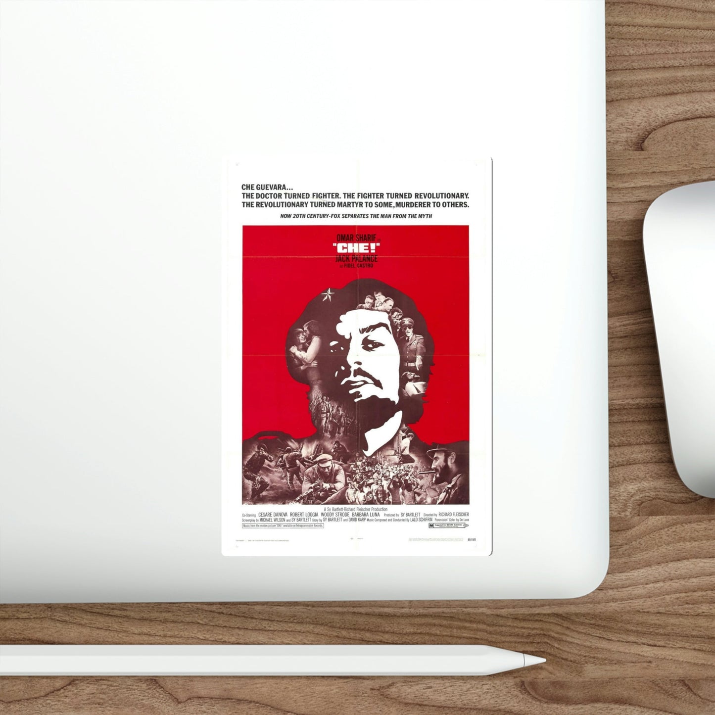 Che 1969 Movie Poster STICKER Vinyl Die-Cut Decal-The Sticker Space