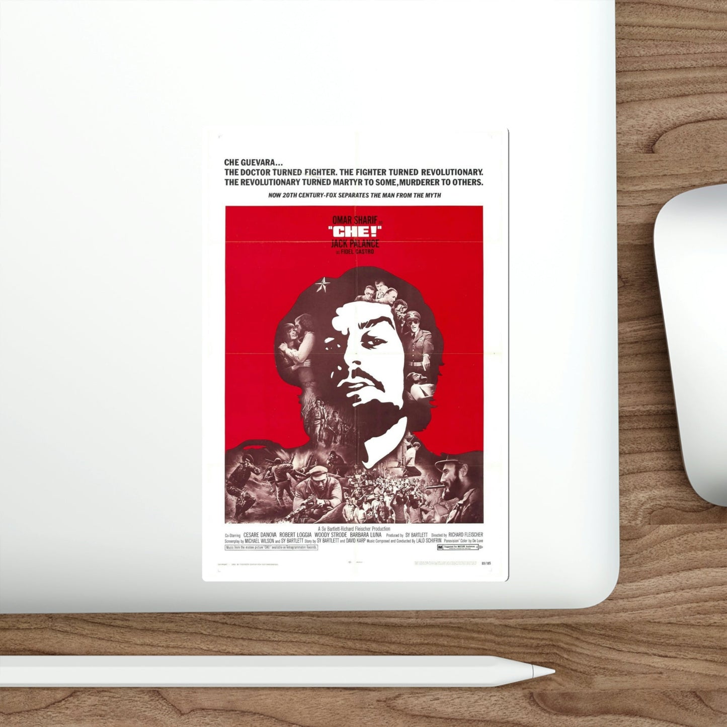 Che 1969 Movie Poster STICKER Vinyl Die-Cut Decal-The Sticker Space