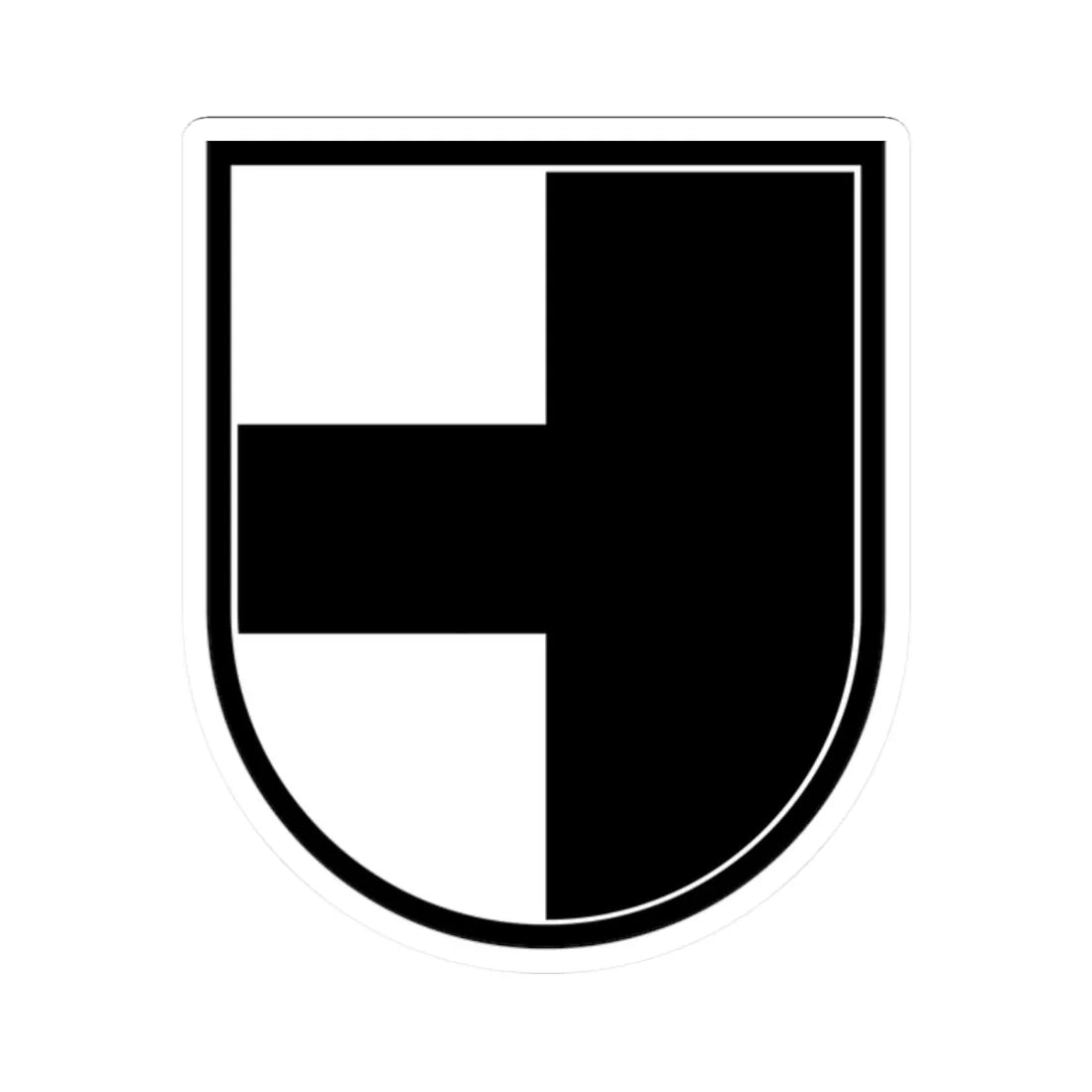 CHE Aarwangen ehemaliger Amtsbezirk COA (Switzerland) (Coat of Arms) STICKER Vinyl Kiss-Cut Decal 2 Inch White - The Sticker Space