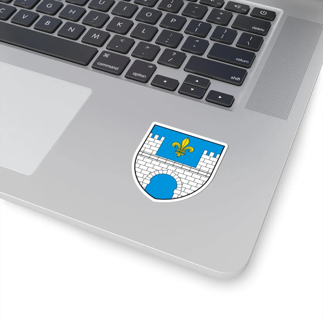 CHE Aire-la-Ville COA (Switzerland) (Coat of Arms) STICKER Vinyl Kiss-Cut Decal - The Sticker Space