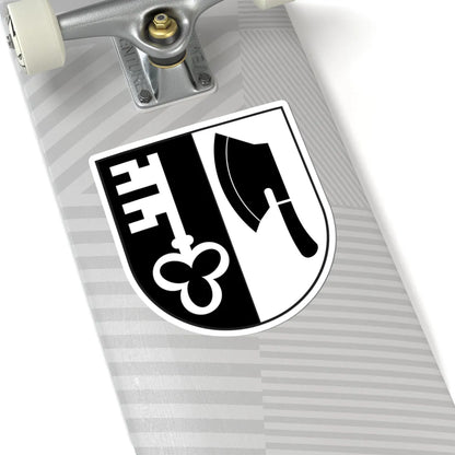 CHE Alvaschein COA (Switzerland) (Coat of Arms) STICKER Vinyl Kiss-Cut Decal - The Sticker Space