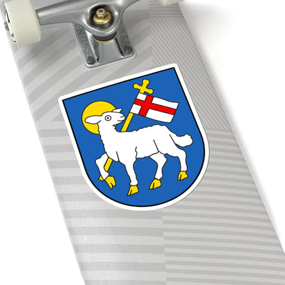 CHE Bennwil COA (Switzerland) (Coat of Arms) STICKER Vinyl Kiss-Cut Decal - The Sticker Space