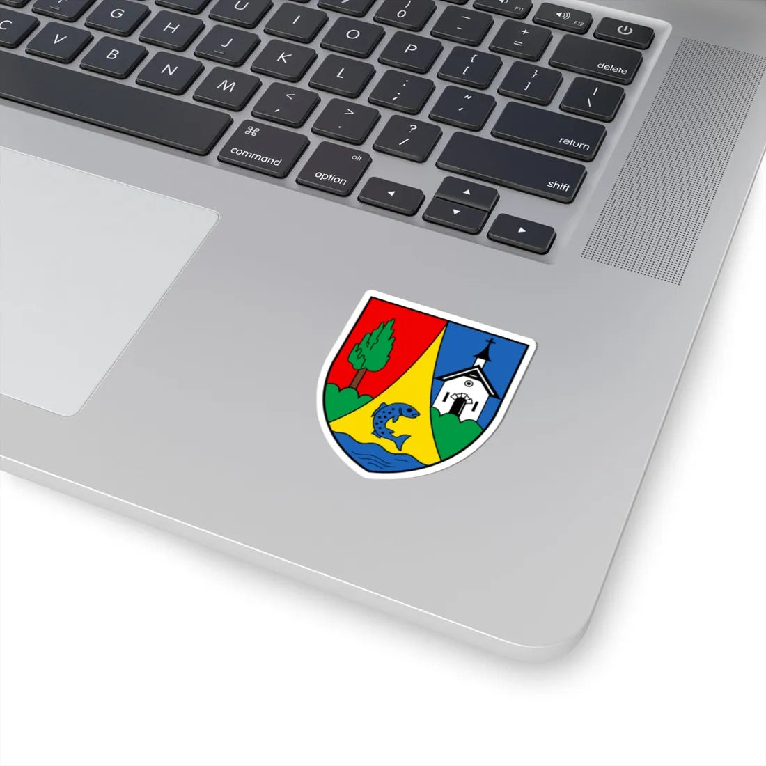 CHE Betten COA (Switzerland) (Coat of Arms) STICKER Vinyl Kiss-Cut Decal - The Sticker Space