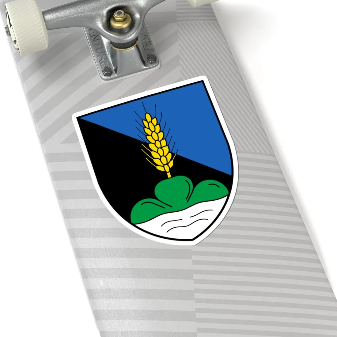 CHE Bister COA (Switzerland) (Coat of Arms) STICKER Vinyl Kiss-Cut Decal - The Sticker Space