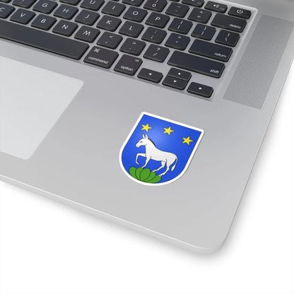 CHE Brione sopra Minusio COA (Switzerland) (Coat of Arms) STICKER Vinyl Kiss-Cut Decal - The Sticker Space