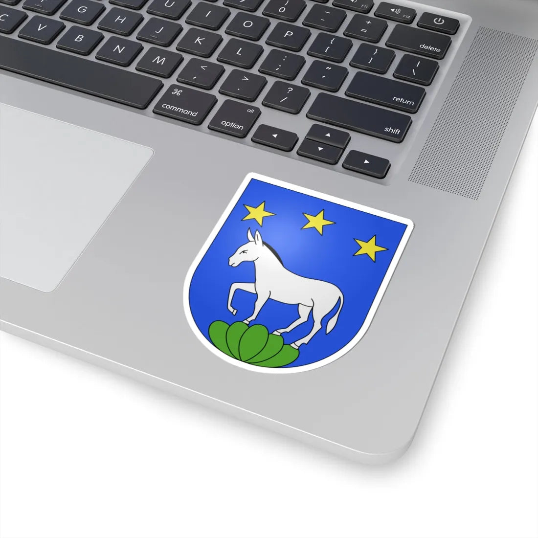 CHE Brione sopra Minusio COA (Switzerland) (Coat of Arms) STICKER Vinyl Kiss-Cut Decal - The Sticker Space
