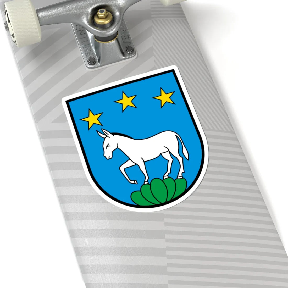 CHE Brione sopra Minusio TI COA (Switzerland) (Coat of Arms) STICKER Vinyl Kiss-Cut Decal - The Sticker Space