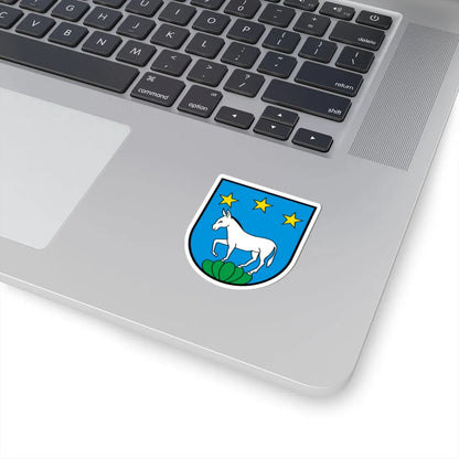 CHE Brione sopra Minusio TI COA (Switzerland) (Coat of Arms) STICKER Vinyl Kiss-Cut Decal - The Sticker Space