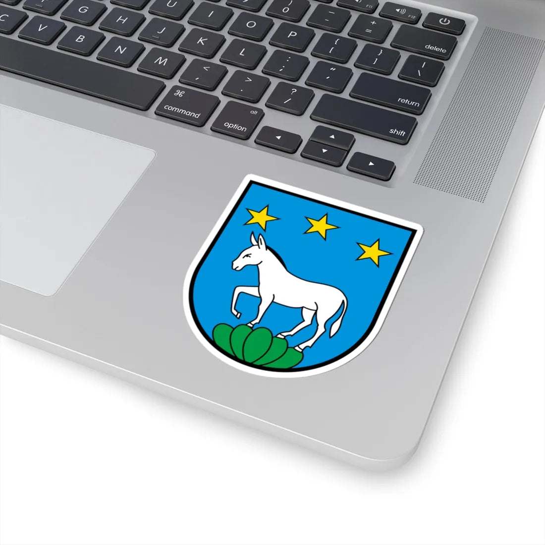 CHE Brione sopra Minusio TI COA (Switzerland) (Coat of Arms) STICKER Vinyl Kiss-Cut Decal - The Sticker Space