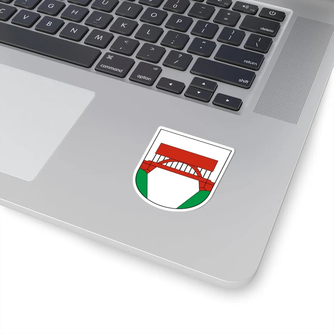CHE Bütschwil-Ganterschwil COA (Switzerland) (Coat of Arms) STICKER Vinyl Kiss-Cut Decal - The Sticker Space