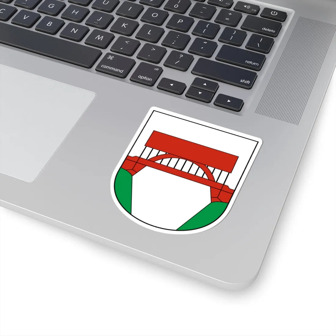 CHE Bütschwil-Ganterschwil COA (Switzerland) (Coat of Arms) STICKER Vinyl Kiss-Cut Decal - The Sticker Space