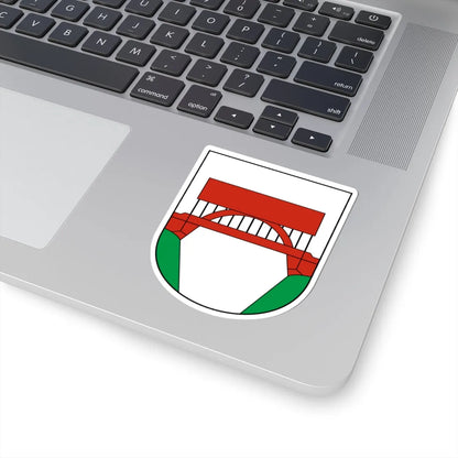 CHE Bütschwil-Ganterschwil COA (Switzerland) (Coat of Arms) STICKER Vinyl Kiss-Cut Decal - The Sticker Space