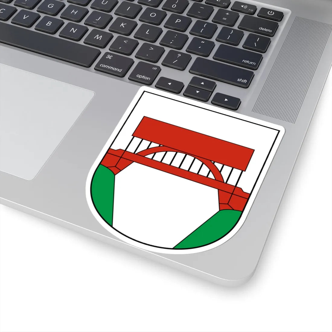 CHE Bütschwil-Ganterschwil COA (Switzerland) (Coat of Arms) STICKER Vinyl Kiss-Cut Decal - The Sticker Space