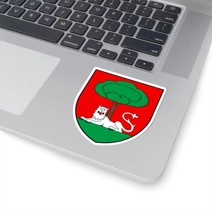 CHE Carouge COA (Switzerland) (Coat of Arms) STICKER Vinyl Kiss-Cut Decal - The Sticker Space