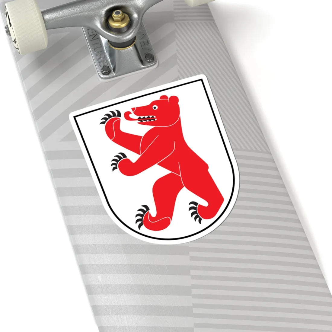 CHE Cham COA (Switzerland) (Coat of Arms) STICKER Vinyl Kiss-Cut Decal - The Sticker Space
