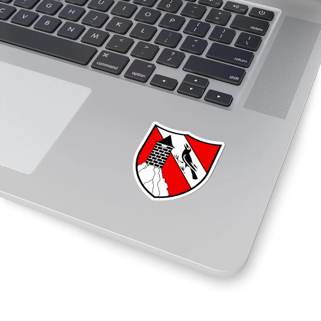 CHE Corbières COA (Switzerland) (Coat of Arms) STICKER Vinyl Kiss-Cut Decal - The Sticker Space