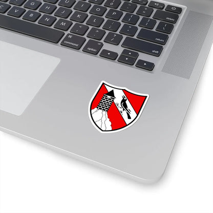 CHE Corbières COA (Switzerland) (Coat of Arms) STICKER Vinyl Kiss-Cut Decal - The Sticker Space