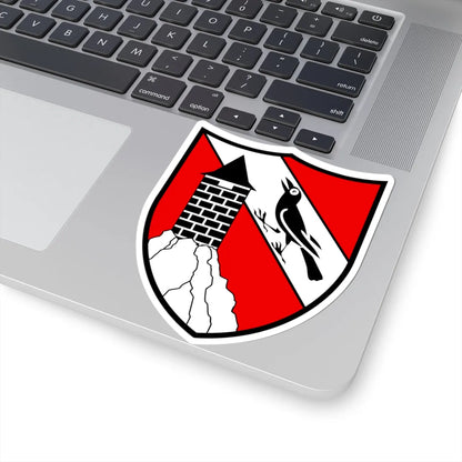 CHE Corbières COA (Switzerland) (Coat of Arms) STICKER Vinyl Kiss-Cut Decal - The Sticker Space