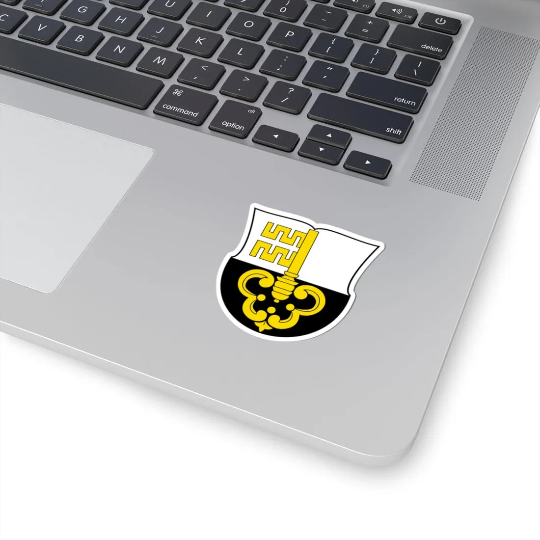 CHE Cottens FR COA Alt 01 (Switzerland) (Coat of Arms) STICKER Vinyl Kiss-Cut Decal - The Sticker Space