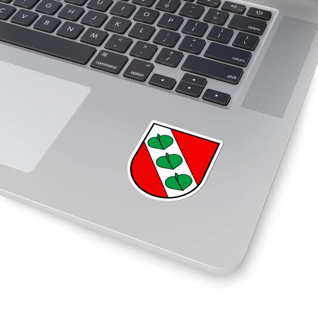CHE Courtelary ancien district COA (Switzerland) (Coat of Arms) STICKER Vinyl Kiss-Cut Decal - The Sticker Space