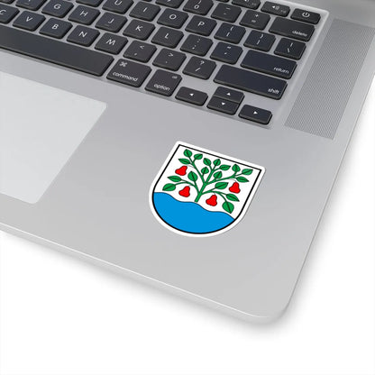 CHE Egnach COA (Switzerland) (Coat of Arms) STICKER Vinyl Kiss-Cut Decal - The Sticker Space