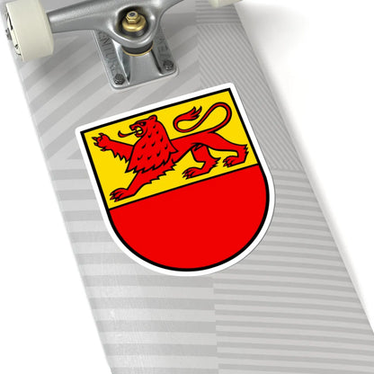 CHE Fahrwangen COA (Switzerland) (Coat of Arms) STICKER Vinyl Kiss-Cut Decal - The Sticker Space