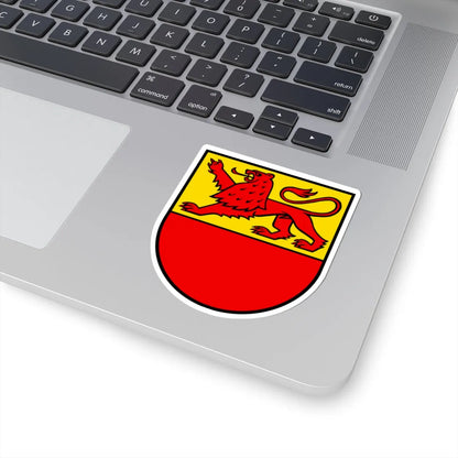 CHE Fahrwangen COA (Switzerland) (Coat of Arms) STICKER Vinyl Kiss-Cut Decal - The Sticker Space