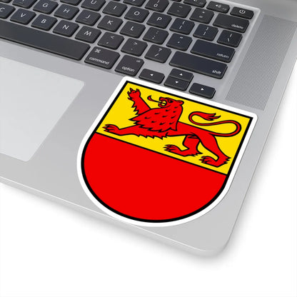 CHE Fahrwangen COA (Switzerland) (Coat of Arms) STICKER Vinyl Kiss-Cut Decal - The Sticker Space