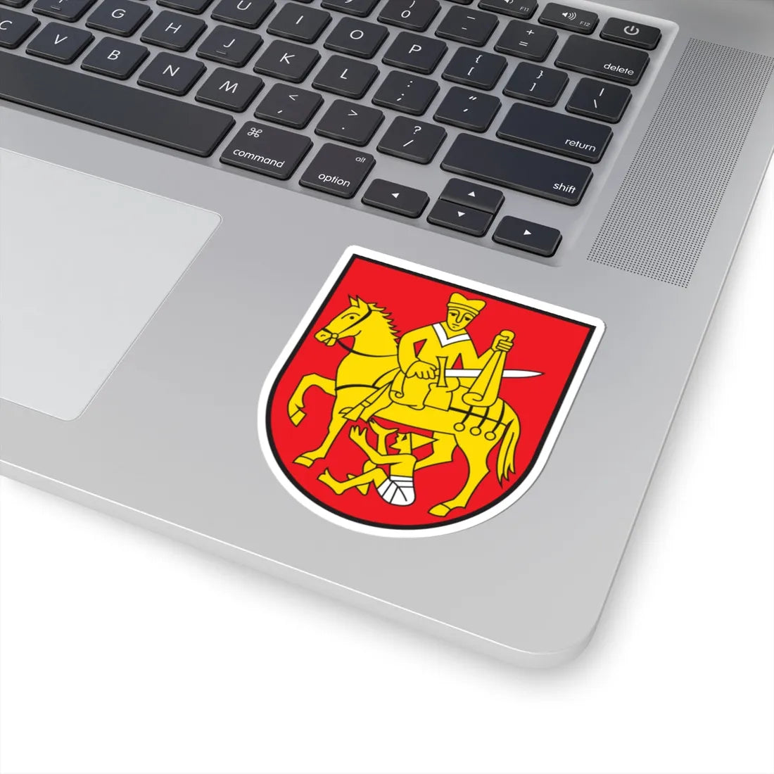CHE Flims COA (Switzerland) (Coat of Arms) STICKER Vinyl Kiss-Cut Decal - The Sticker Space