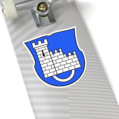 CHE Fribourg COA (Switzerland) (Coat of Arms) STICKER Vinyl Kiss-Cut Decal - The Sticker Space