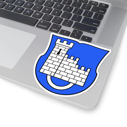 CHE Fribourg COA (Switzerland) (Coat of Arms) STICKER Vinyl Kiss-Cut Decal - The Sticker Space