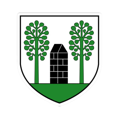 CHE Fräschels COA (Switzerland) (Coat of Arms) STICKER Vinyl Kiss-Cut Decal 2 Inch White - The Sticker Space