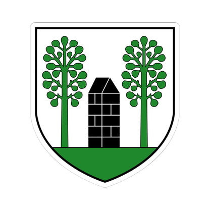 CHE Fräschels COA (Switzerland) (Coat of Arms) STICKER Vinyl Kiss-Cut Decal 4 Inch White - The Sticker Space