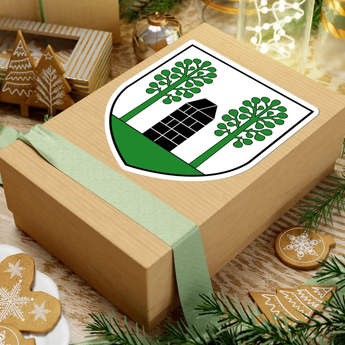 CHE Fräschels COA (Switzerland) (Coat of Arms) STICKER Vinyl Kiss-Cut Decal - The Sticker Space