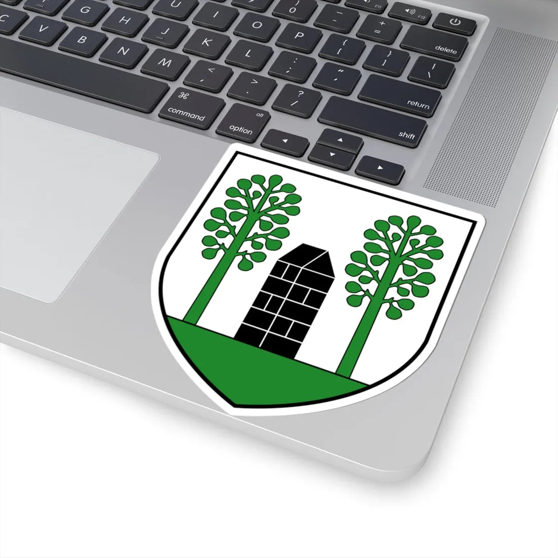 CHE Fräschels COA (Switzerland) (Coat of Arms) STICKER Vinyl Kiss-Cut Decal - The Sticker Space