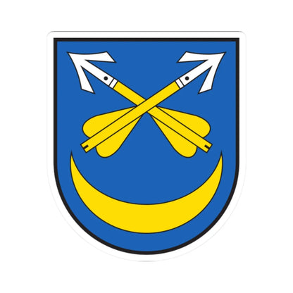 CHE Furna COA (Switzerland) (Coat of Arms) STICKER Vinyl Kiss-Cut Decal 2 Inch White - The Sticker Space