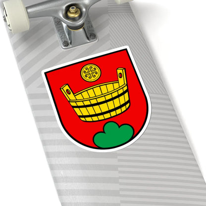 CHE Geltwil COA (Switzerland) (Coat of Arms) STICKER Vinyl Kiss-Cut Decal - The Sticker Space