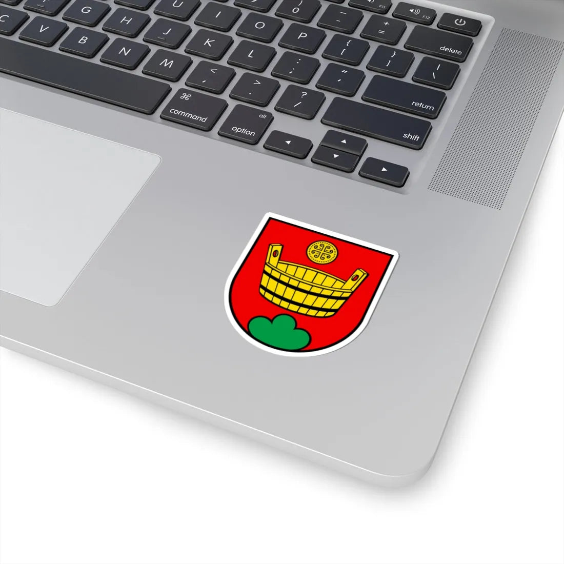 CHE Geltwil COA (Switzerland) (Coat of Arms) STICKER Vinyl Kiss-Cut Decal - The Sticker Space