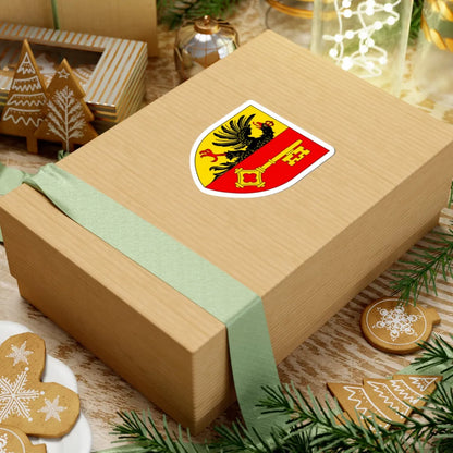 CHE Genève COA (Switzerland) (Coat of Arms) STICKER Vinyl Kiss-Cut Decal - The Sticker Space