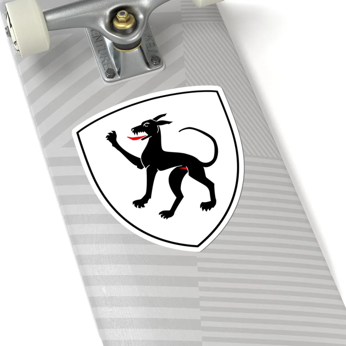 CHE Giswil COA (Switzerland) (Coat of Arms) STICKER Vinyl Kiss-Cut Decal - The Sticker Space