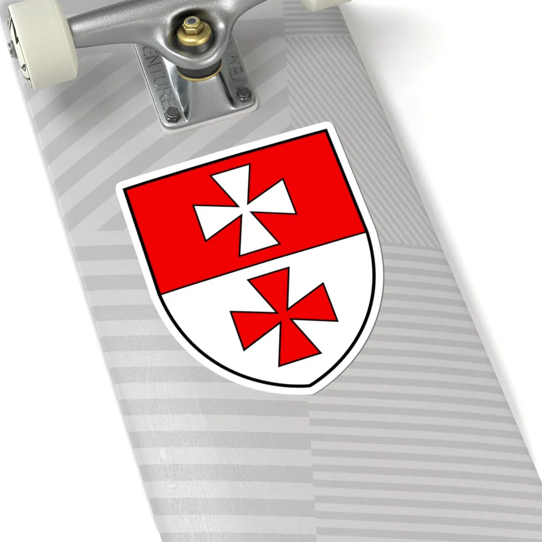 CHE Goms COA (Switzerland) (Coat of Arms) STICKER Vinyl Kiss-Cut Decal - The Sticker Space