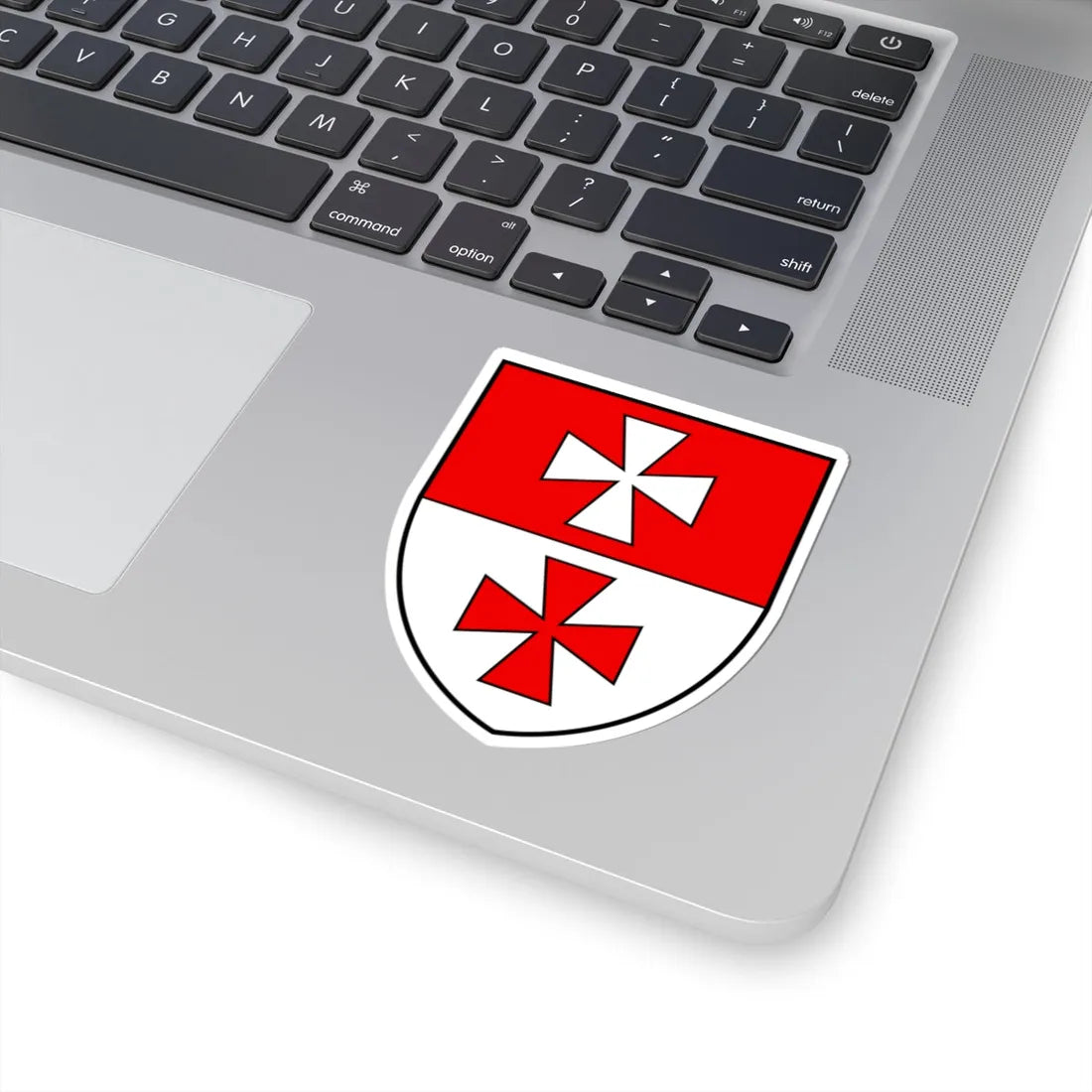 CHE Goms COA (Switzerland) (Coat of Arms) STICKER Vinyl Kiss-Cut Decal - The Sticker Space