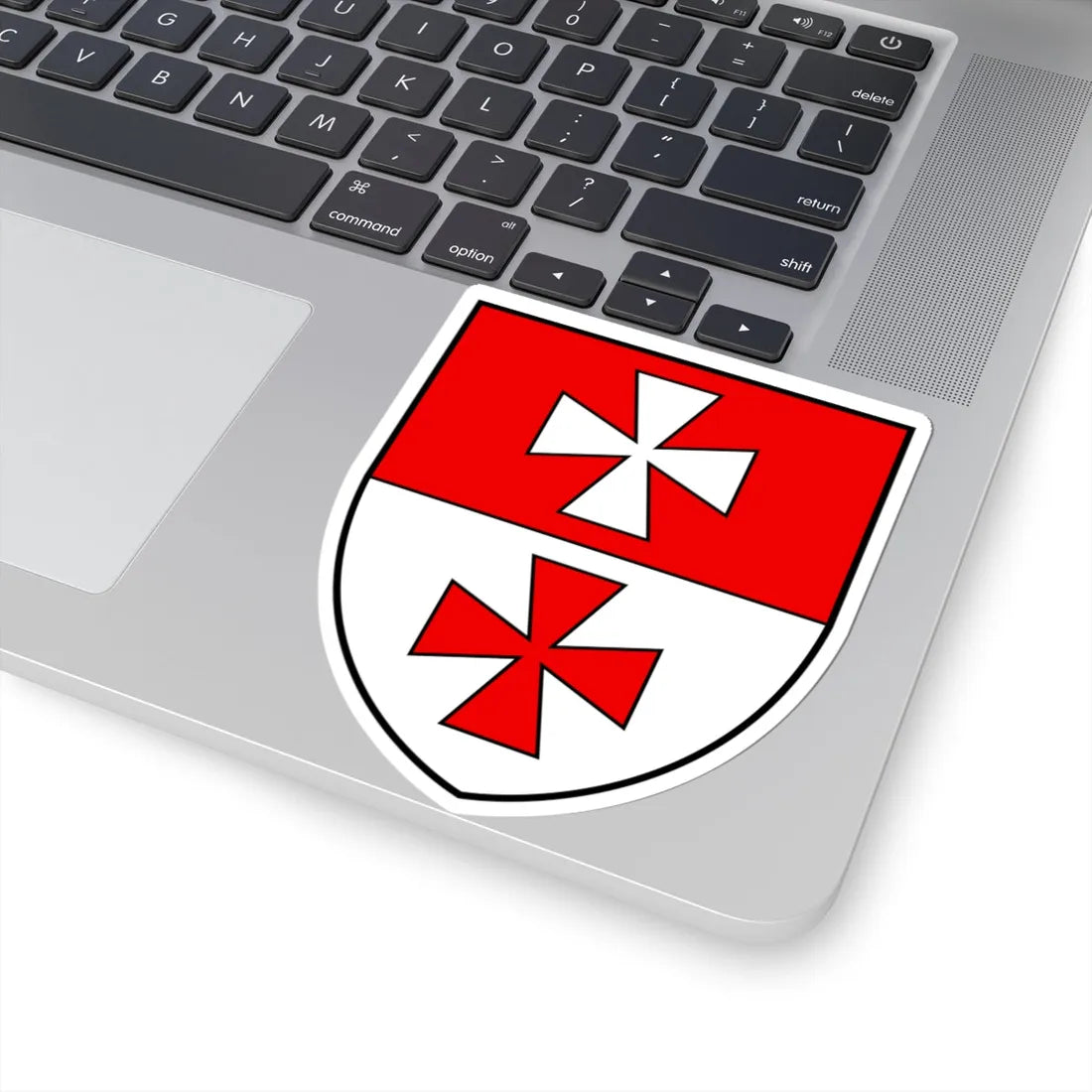 CHE Goms COA (Switzerland) (Coat of Arms) STICKER Vinyl Kiss-Cut Decal - The Sticker Space