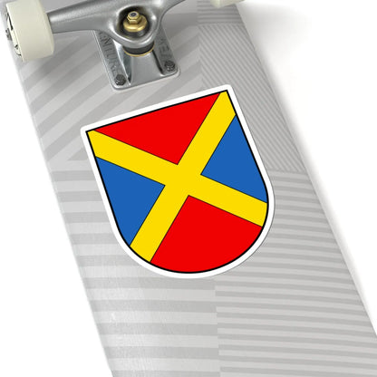 CHE Gordola COA (Switzerland) (Coat of Arms) STICKER Vinyl Kiss-Cut Decal - The Sticker Space