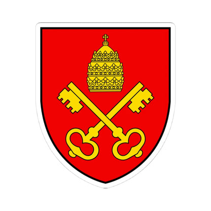 CHE Grengiols COA (Switzerland) (Coat of Arms) STICKER Vinyl Kiss-Cut Decal 4 Inch White - The Sticker Space