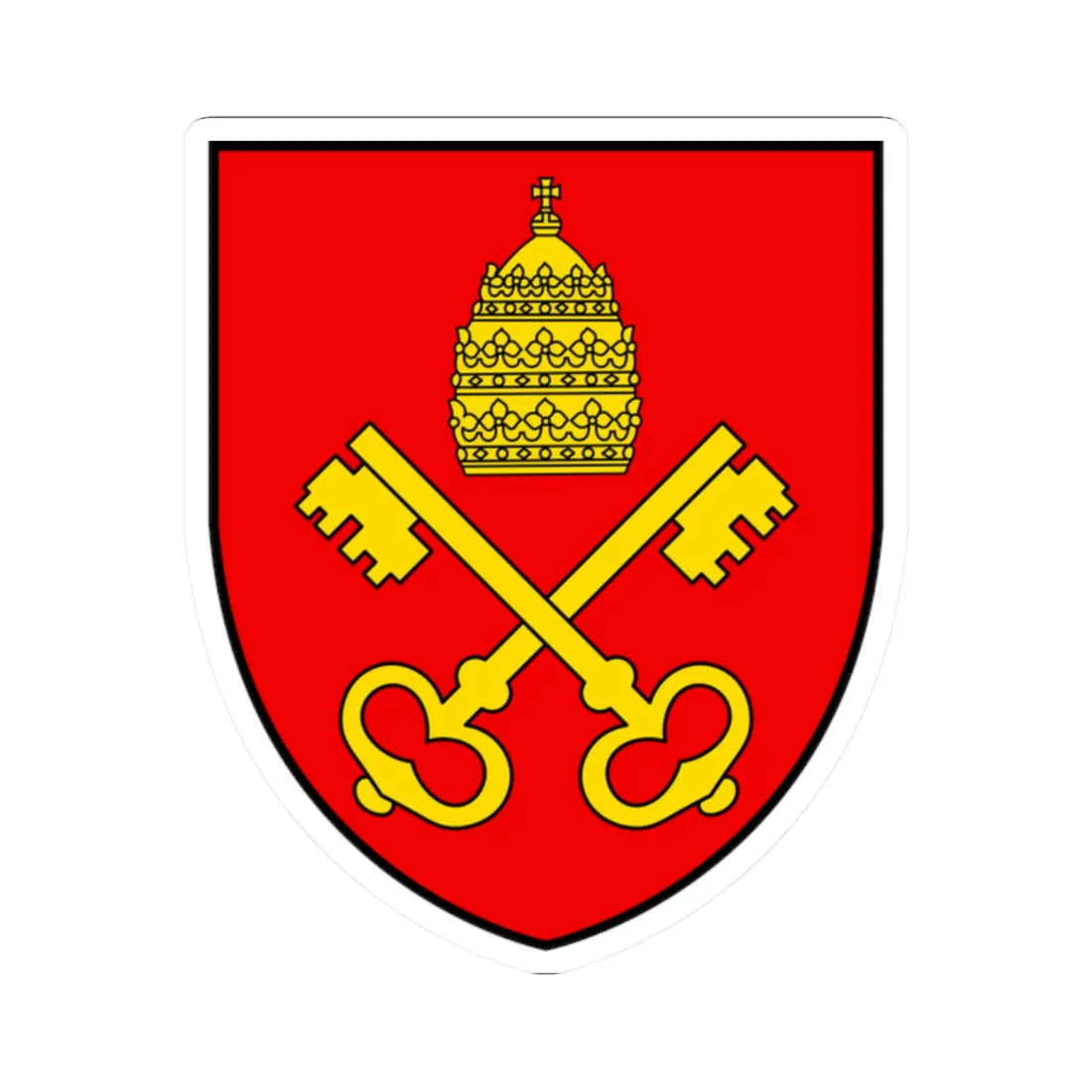 CHE Grengiols COA (Switzerland) (Coat of Arms) STICKER Vinyl Kiss-Cut Decal - The Sticker Space