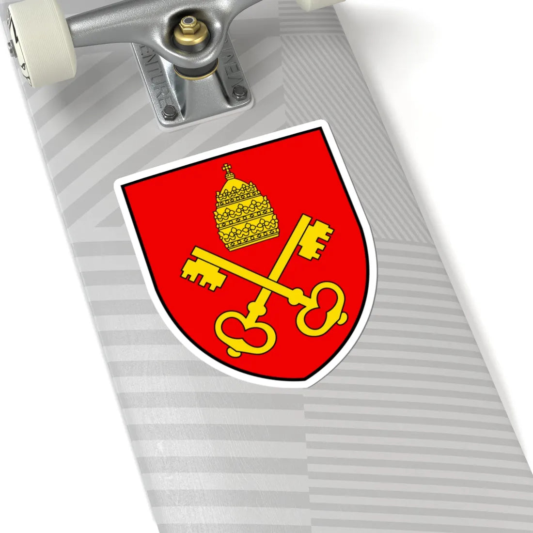 CHE Grengiols COA (Switzerland) (Coat of Arms) STICKER Vinyl Kiss-Cut Decal - The Sticker Space