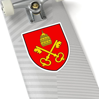 CHE Grengiols COA (Switzerland) (Coat of Arms) STICKER Vinyl Kiss-Cut Decal - The Sticker Space