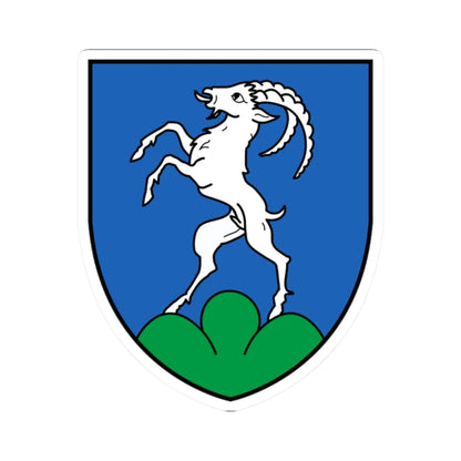 CHE Grône COA (Switzerland) (Coat of Arms) STICKER Vinyl Kiss-Cut Decal - The Sticker Space