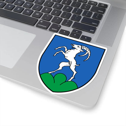 CHE Grône COA (Switzerland) (Coat of Arms) STICKER Vinyl Kiss-Cut Decal - The Sticker Space
